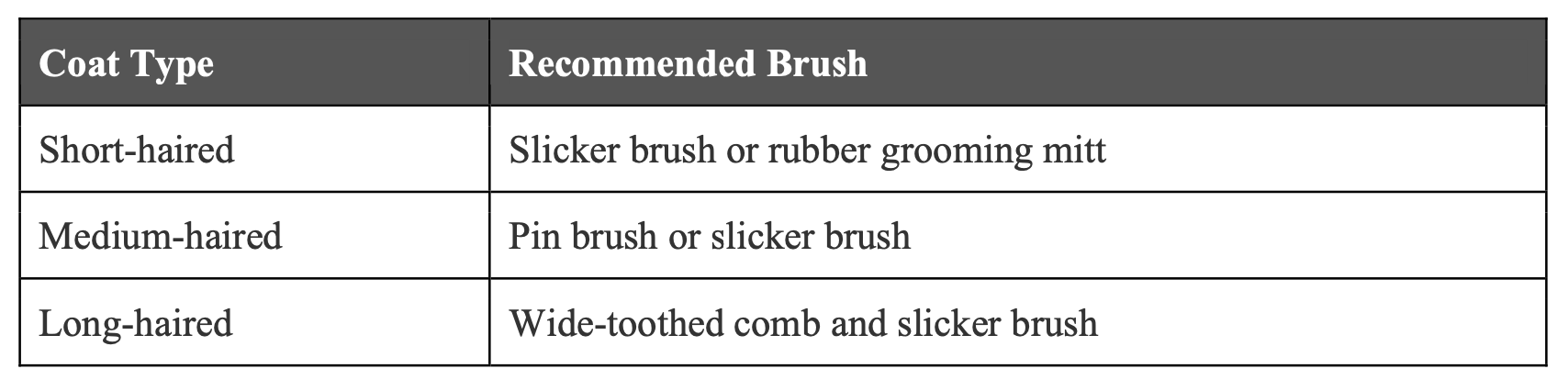 brushes for your cat